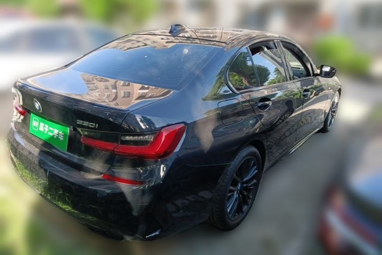 Used BMW 3 Series 2021 Second Facelift 330i M Sport Night Edition Package Rear Right 45 Deg