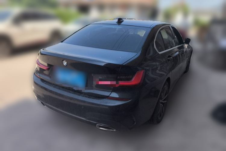 Used BMW 3 Series 2021 325Li M Sport Package Rear Right 45 Deg