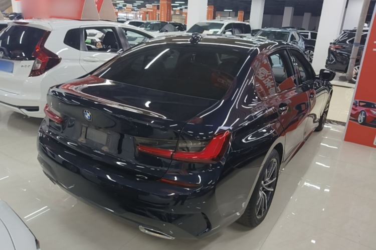 Used BMW 3 Series 2021 320Li M Sport Package Rear Right 45 Deg