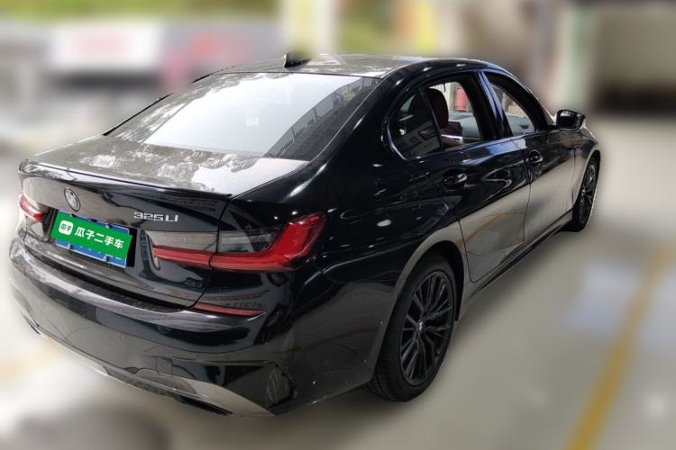 Used BMW 3 Series 2021 325Li M Sport Shadowline Package Rear Right 45 Deg