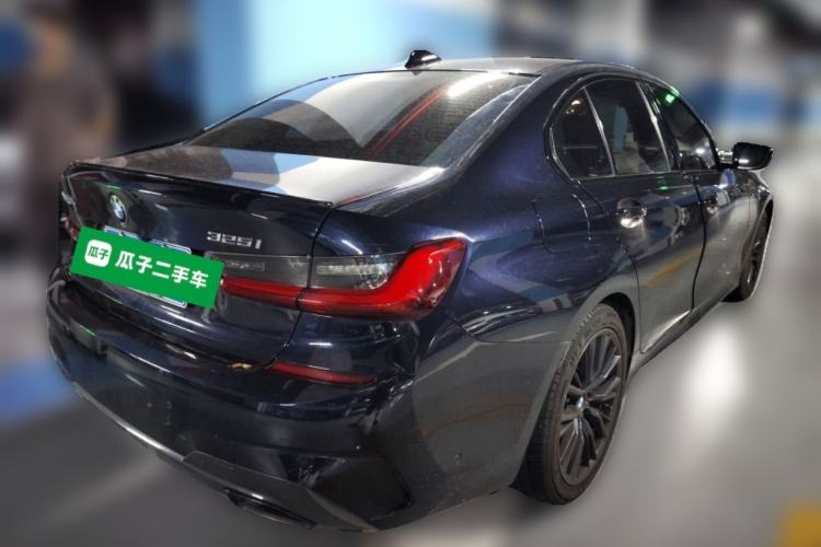 Used BMW 3 Series 2021 Second Facelift 325i M Sport Night Edition Package Rear Right 45 Deg