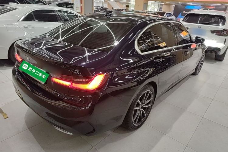 Used BMW 3 Series 2021 Restyled 325Li M Sport Package Rear Right 45 Deg