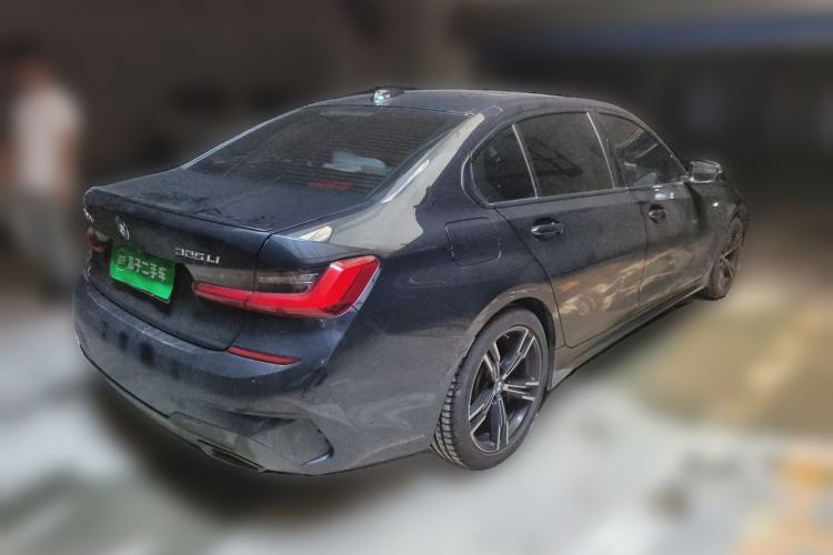 Used BMW 3 Series 2021 Facelifted 325Li M Sport Night Edition Package Rear Right 45 Deg