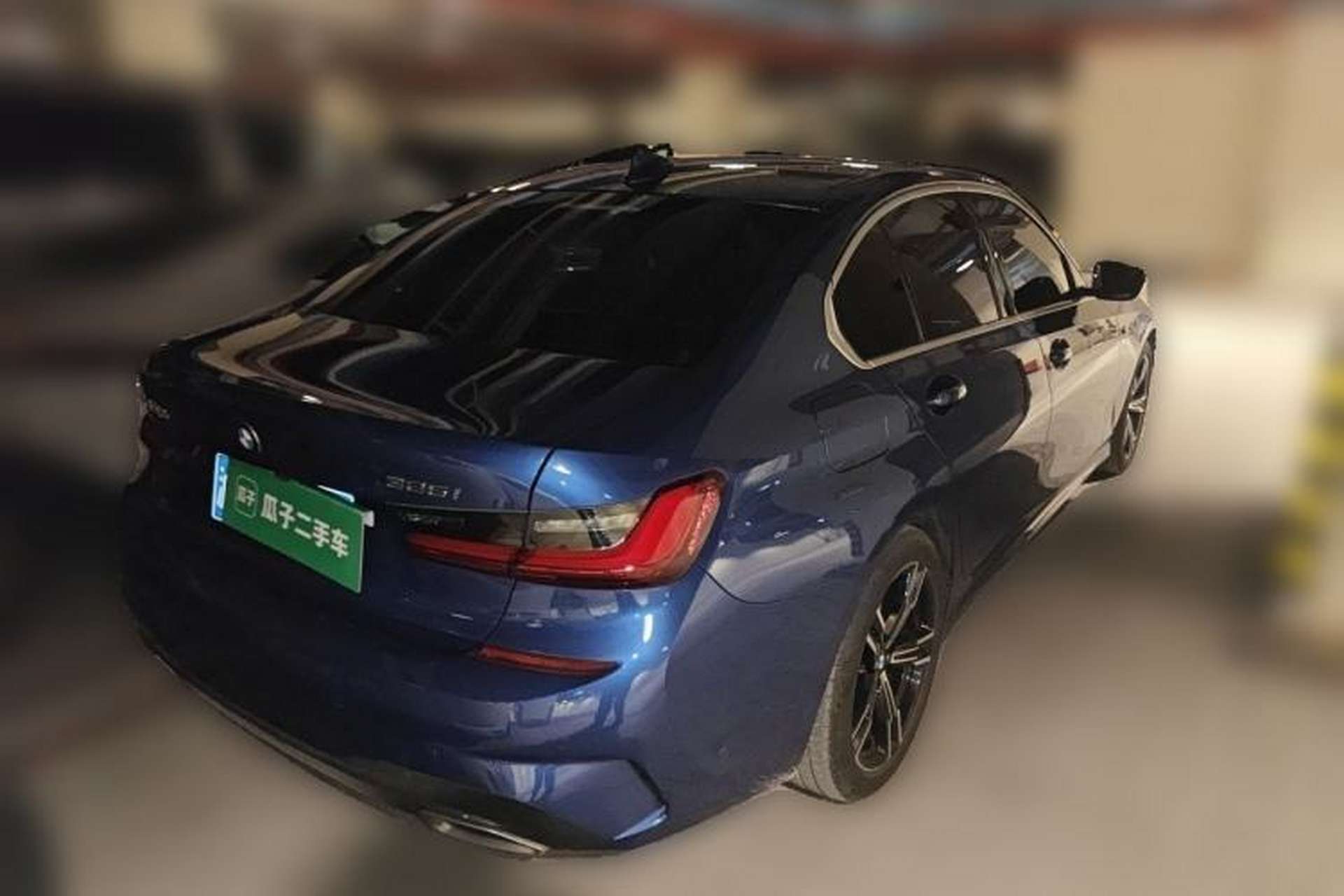 Used BMW 3 Series 2021 Restyled 325i M Sport Package Rear Right 45 Deg