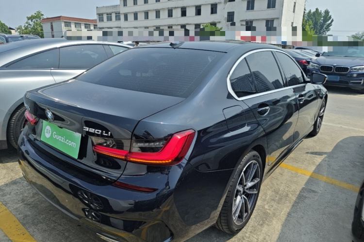 Used BMW 3 Series 2021 320Li M Sport Package Rear Right 45 Deg