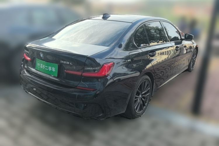Used BMW 3 Series 2021 Second Facelift 325i M Sport Night Edition Package Rear Right 45 Deg