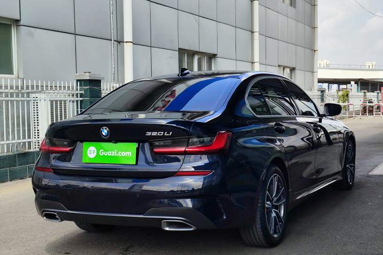 Used BMW 3 Series 2021 320Li M Sport Package Rear Right 45 Deg