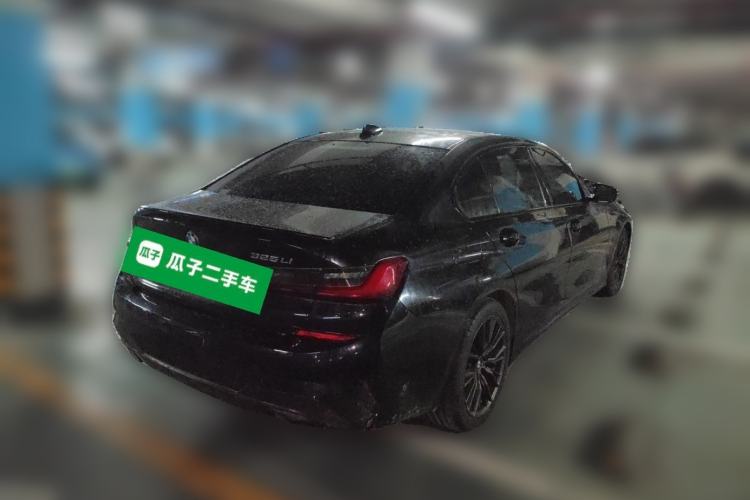 Used BMW 3 Series 2021 325Li M Sport Shadowline Package Rear Right 45 Deg