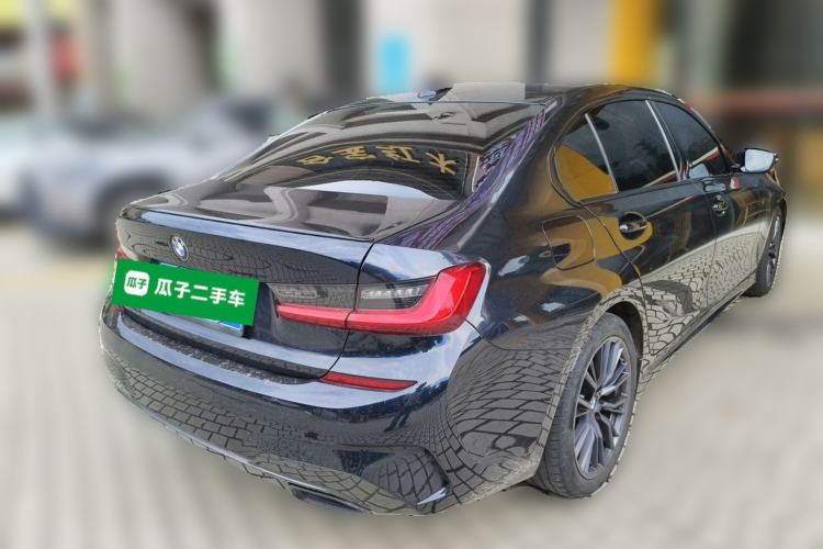 Used BMW 3 Series 2021 325Li M Sport Shadowline Package Rear Right 45 Deg