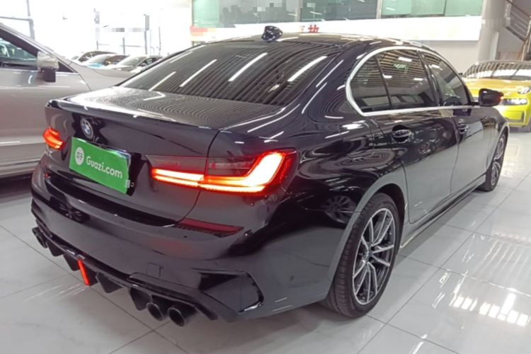 Used BMW 3 Series 2021 Second Facelift 325Li M Sport Package Rear Right 45 Deg
