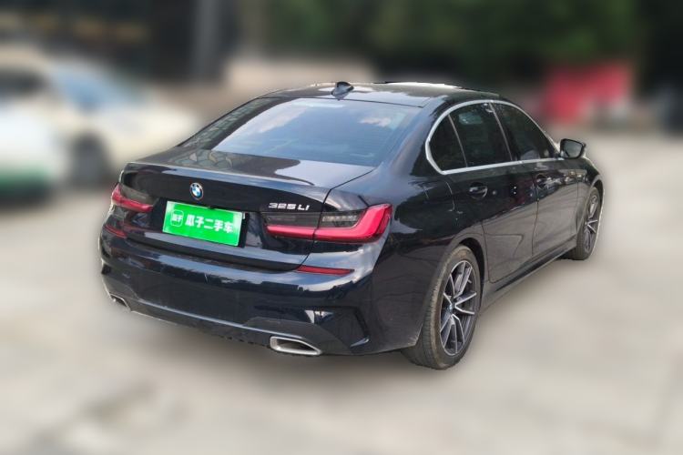 Used BMW 3 Series 2021 Restyled 325Li M Sport Package Rear Right 45 Deg