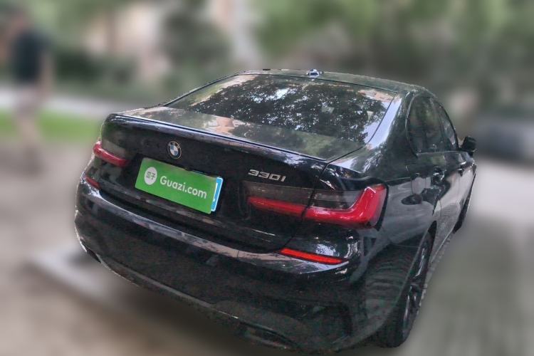 Used BMW 3 Series 2021 330i M Sport Night Edition Rear Right 45 Deg