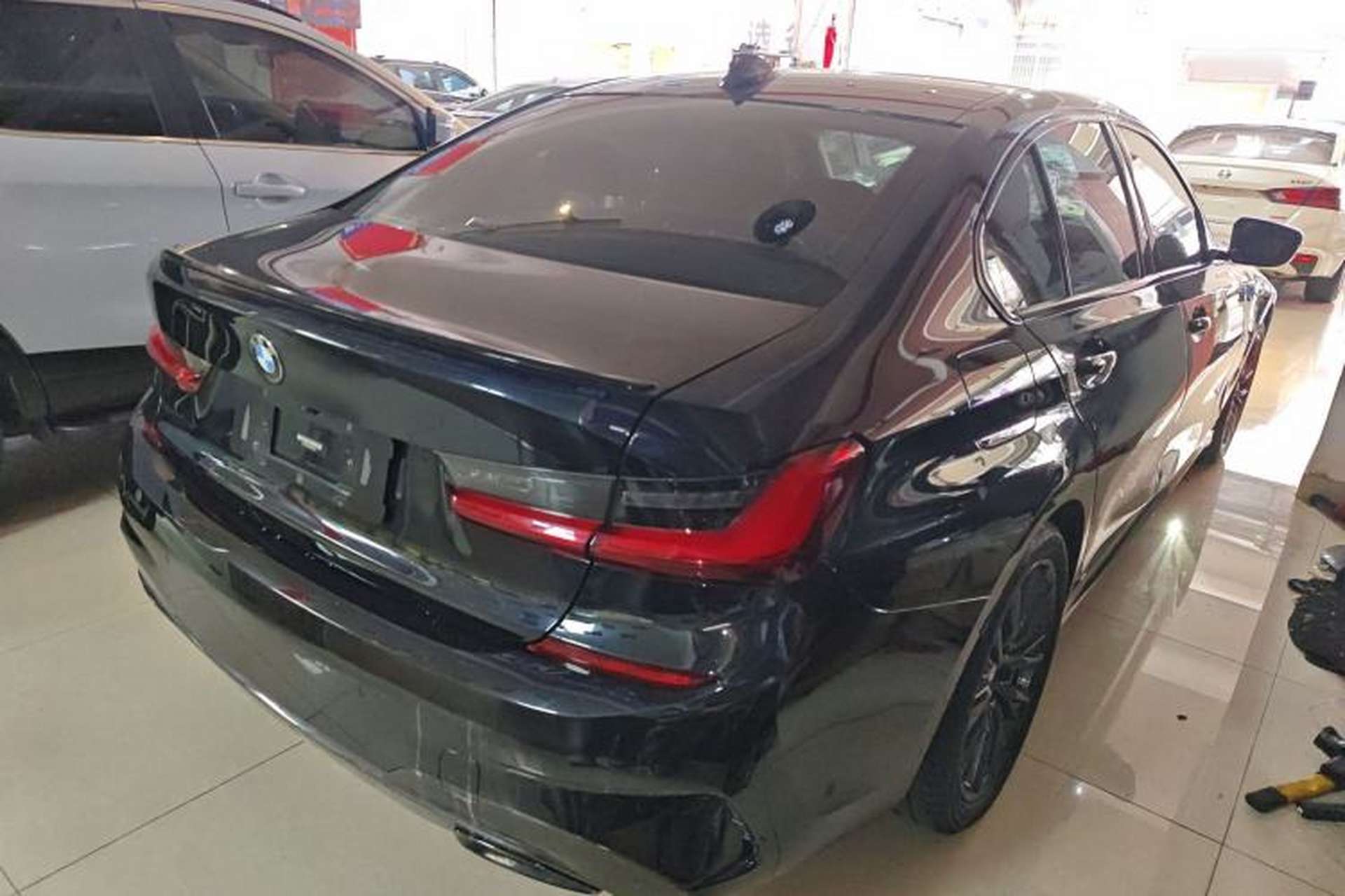 Used BMW 3 Series 2021 Facelifted 330i M Sport Night Edition Package Rear Right 45 Deg
