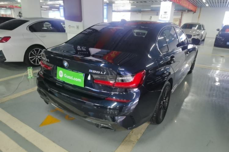 Used BMW 3 Series 2021 Facelifted 325Li M Sport Night Edition Package Rear Right 45 Deg