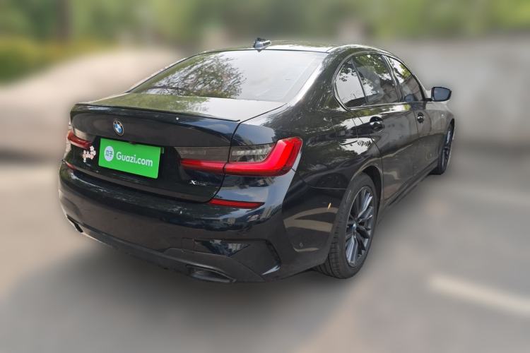 Used BMW 3 Series 2021 325Li M Sport Package Rear Right 45 Deg