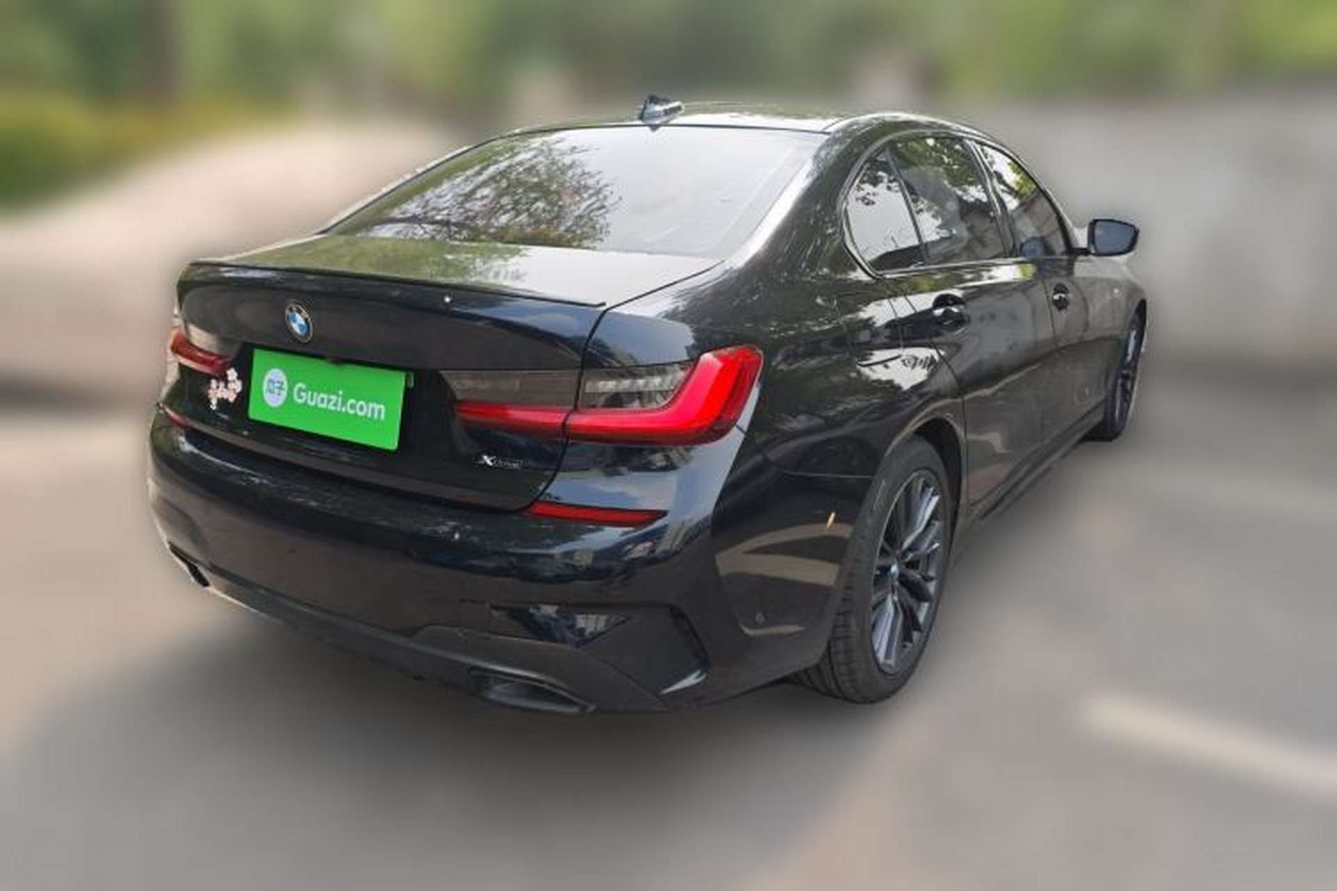 Used BMW 3 Series 2021 325Li M Sport Package Rear Right 45 Deg