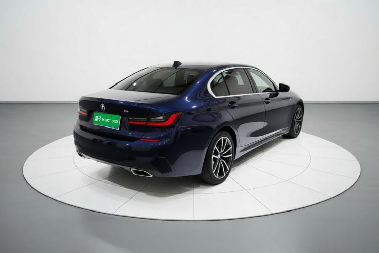 Used BMW 3 Series 2021 325Li M Sport Package Rear Right 45 Deg