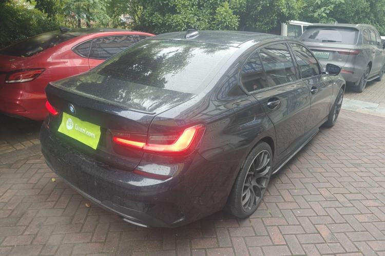Used BMW 3 Series 2021 330Li xDrive M Sport Night Edition Rear Right 45 Deg