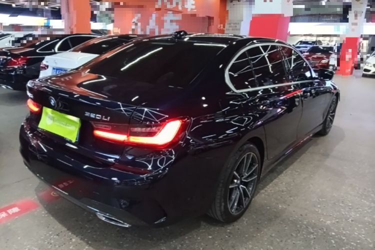 Used BMW 3 Series 2021 320Li M Sport Package Rear Right 45 Deg