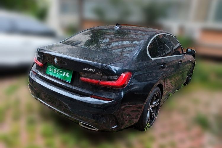 Used BMW 3 Series 2021 Restyled 325i M Sport Package Rear Right 45 Deg