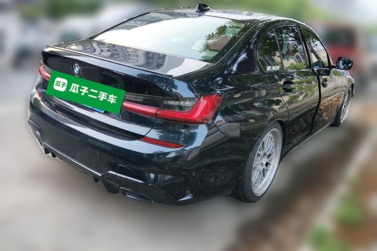 Used BMW 3 Series 2021 Restyled 325i M Sport Night Edition Package Rear Right 45 Deg