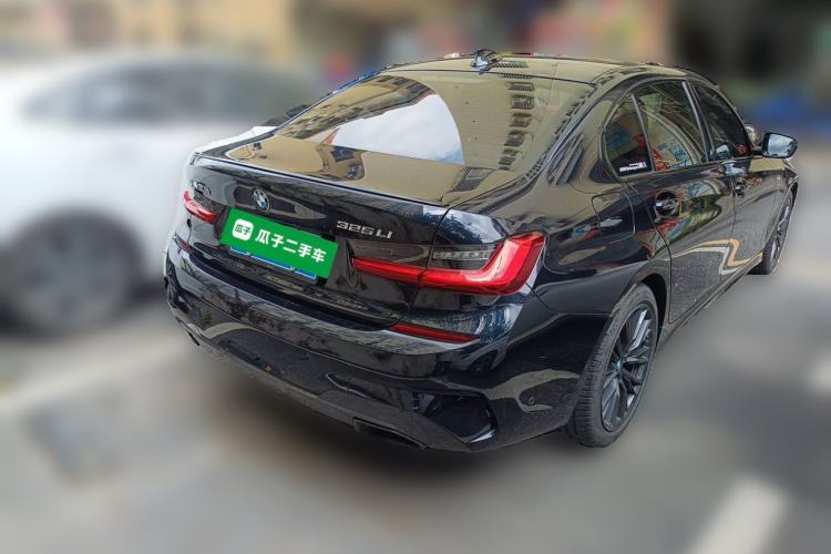 Used BMW 3 Series 2021 Second Facelift 325Li M Sport Night Edition Package Rear Right 45 Deg
