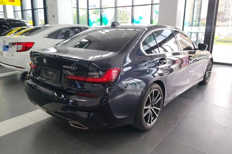 Used BMW 3 Series 2021 Facelifted 320Li M Sport Package Rear Right 45 Deg