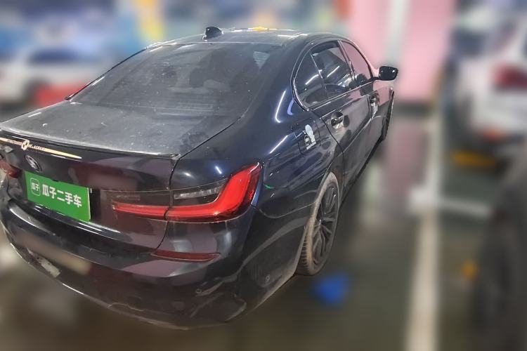 Used BMW 3 Series 2021 Facelifted 325Li M Sport Night Edition Package Rear Right 45 Deg