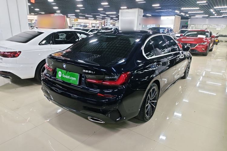 Used BMW 3 Series 2021 325Li xDrive M Sport Package Rear Right 45 Deg