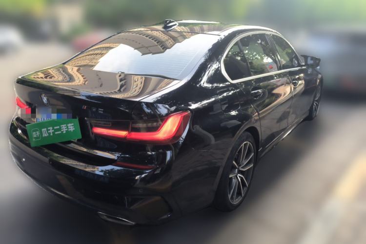 Used BMW 3 Series 2021 320Li M Sport Package Rear Right 45 Deg
