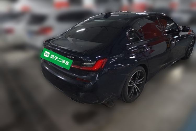 Used BMW 3 Series 2021 Facelifted 325Li M Sport Night Edition Package Rear Right 45 Deg