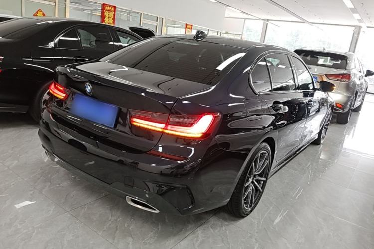 Used BMW 3 Series 2021 Second Facelift 325Li M Sport Package Rear Right 45 Deg