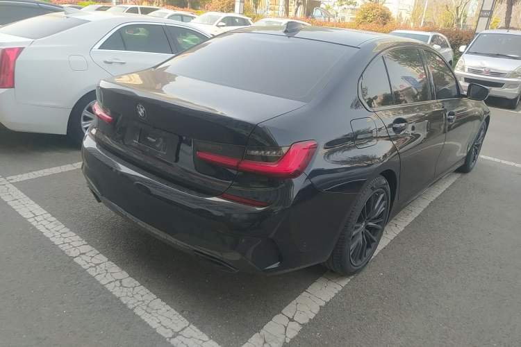 Used BMW 3 Series 2021 Second Facelift 325Li M Sport Package Rear Right 45 Deg