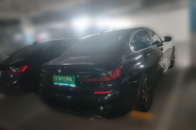 Used BMW 3 Series 2021 Second Facelift 320Li M Sport Package Rear Right 45 Deg