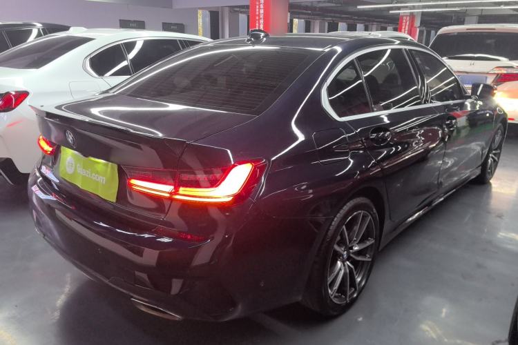 Used BMW 3 Series 2021 325Li M Sport Package Rear Right 45 Deg