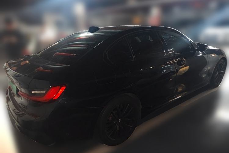 Used BMW 3 Series 2021 Second Facelift 325i M Sport Night Edition Package Rear Right 45 Deg