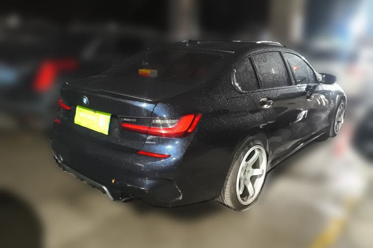 Used BMW 3 Series 2021 Second Facelift 320Li M Sport Package Rear Right 45 Deg