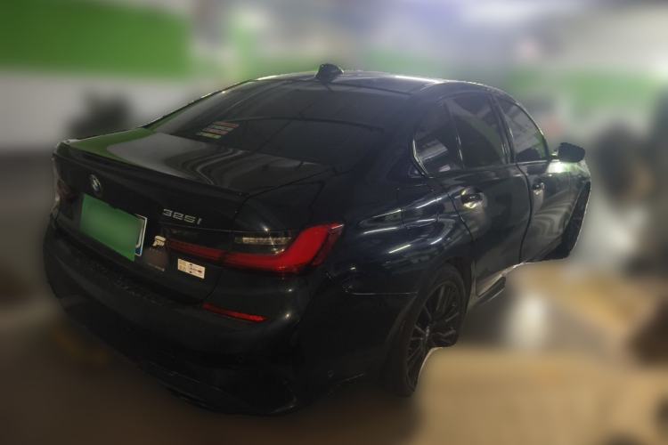 Used BMW 3 Series 2021 Second Facelift 325i M Sport Night Edition Package Rear Right 45 Deg