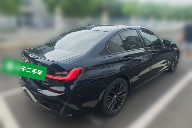 Used BMW 3 Series 2021 Restyled 325i M Sport Night Edition Package Rear Right 45 Deg