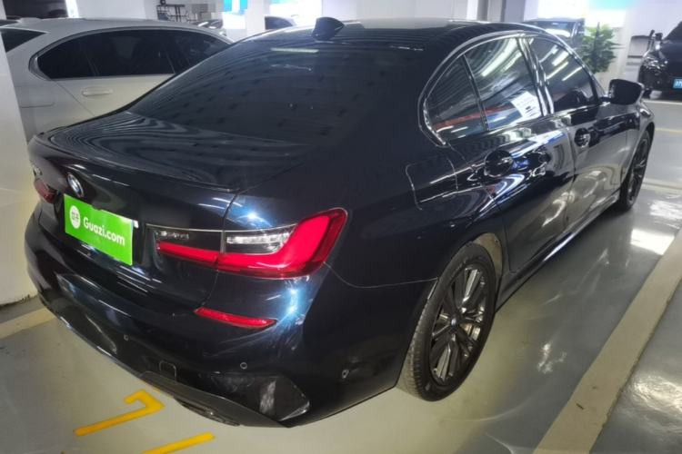 Used BMW 3 Series 2021 330i M Sport Night Edition Rear Right 45 Deg