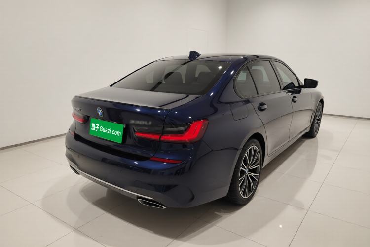 Used BMW 3 Series 2021 Restyled 330Li xDrive M Sport Night Edition Package Rear Right 45 Deg