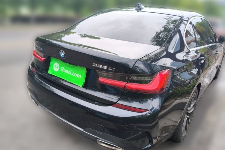 Used BMW 3 Series 2021 Second Facelift 325Li M Sport Package Rear Right 45 Deg