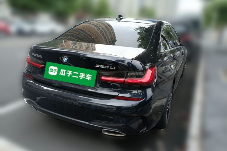 Used BMW 3 Series 2021 320Li M Sport Package Rear Right 45 Deg