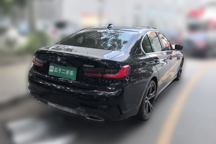 Used BMW 3 Series 2021 325i M Sport Package Rear Right 45 Deg