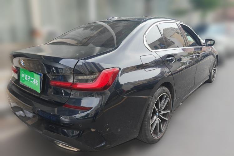 Used BMW 3 Series 2021 325Li M Sport Package Rear Right 45 Deg
