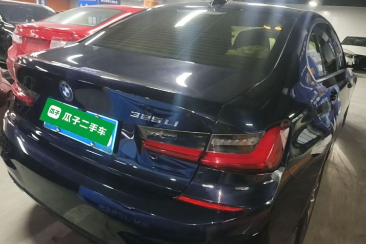 Used BMW 3 Series 2021 325Li M Sport Package Rear Right 45 Deg