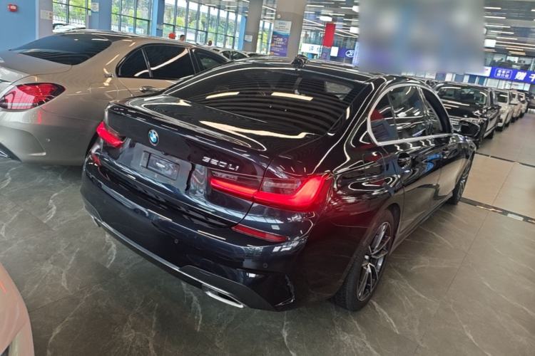 Used BMW 3 Series 2021 Facelifted 320Li M Sport Package Rear Right 45 Deg