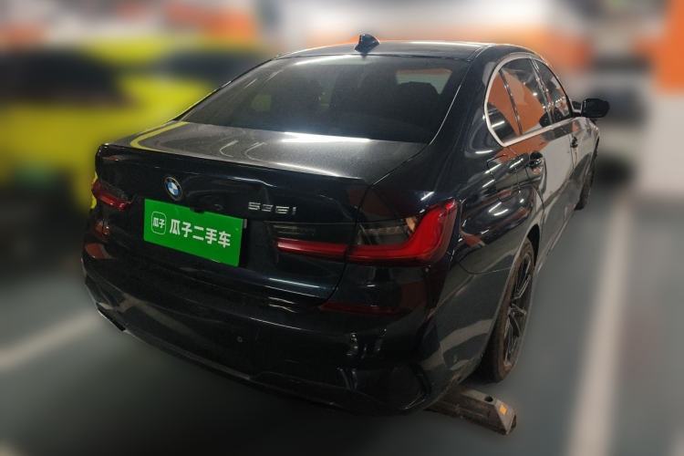 Used BMW 3 Series 2021 325Li M Sport Package Rear Right 45 Deg