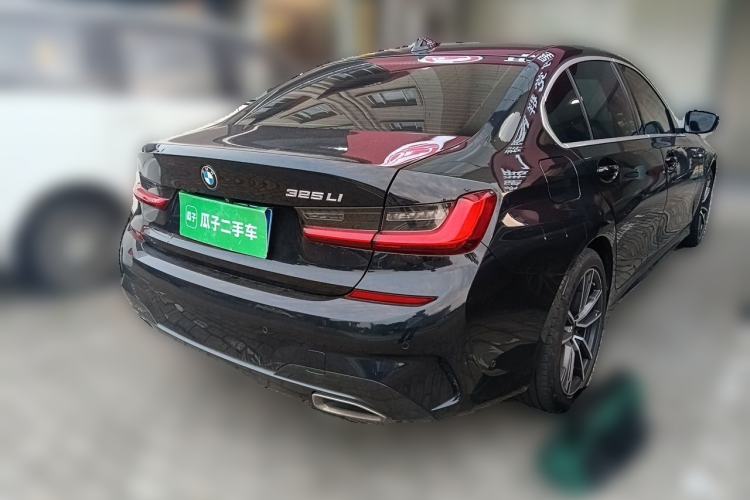 Used BMW 3 Series 2021 325Li M Sport Package Rear Right 45 Deg
