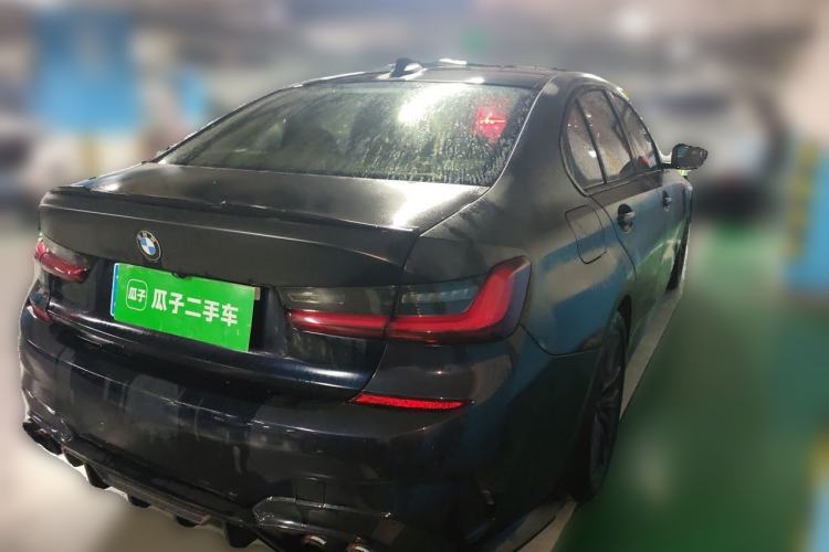 Used BMW 3 Series 2021 Second Facelift 325i M Sport Night Edition Package Rear Right 45 Deg